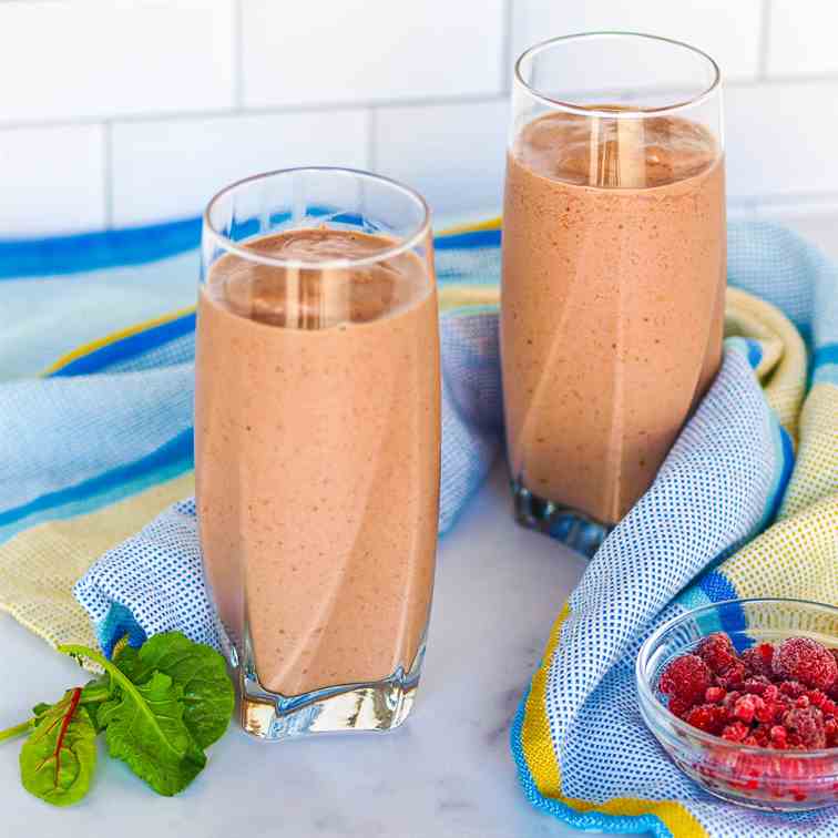 Creamy Raspberry Smoothie