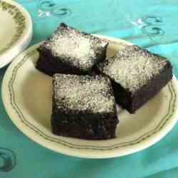 Yeasted Chocolate Brownies (Eggless)