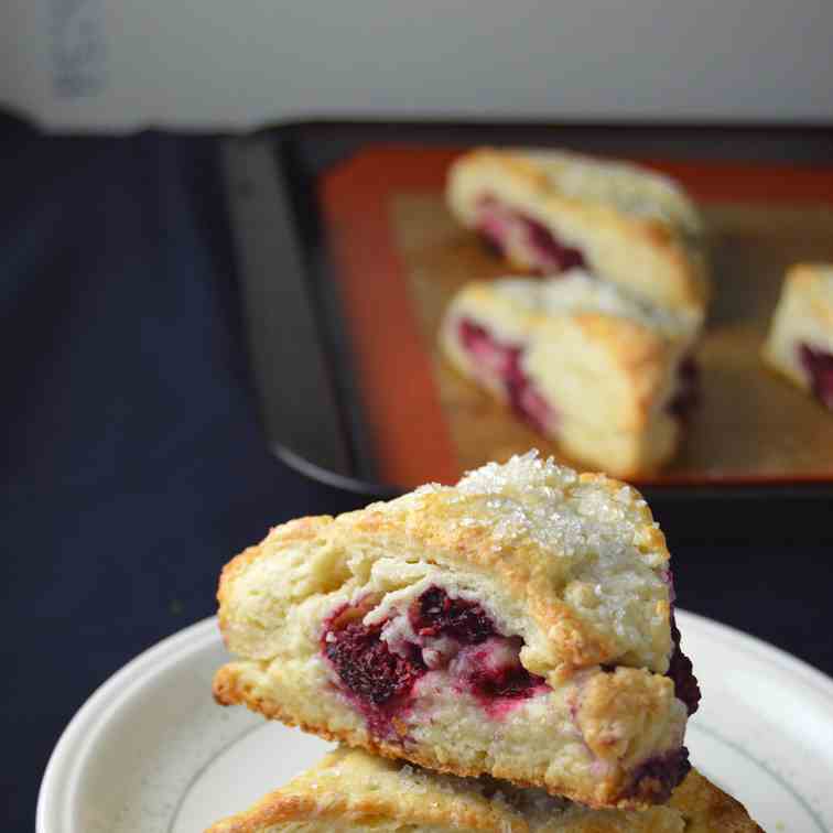 Raspberry Scones