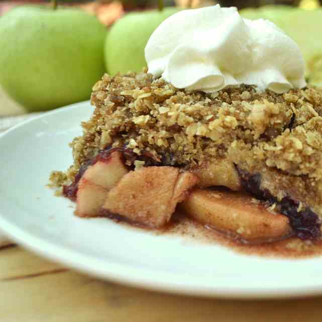 Apple Cranberry Crisp