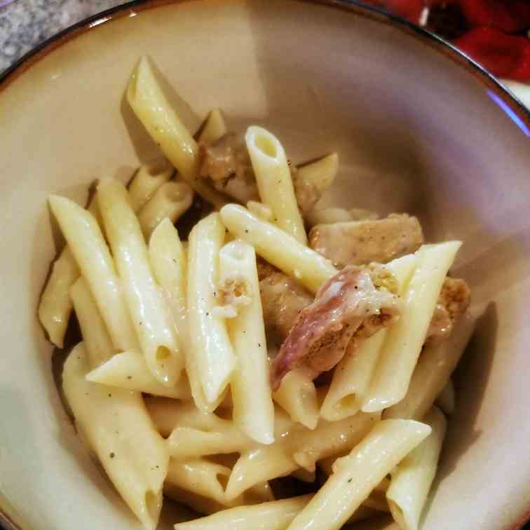 Cajun Seitan Pasta