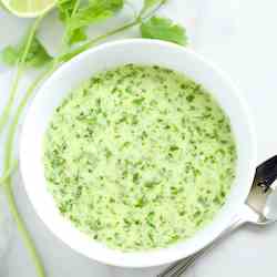 Creamy Mexican Cilantro Chimichurri