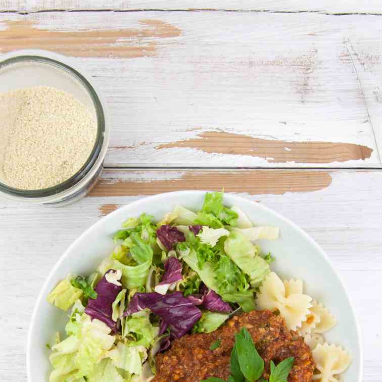 Oil-Free Vegetable Bolognese