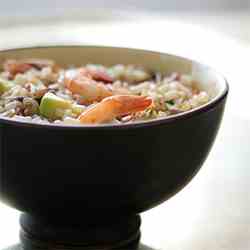 Wild rice salad