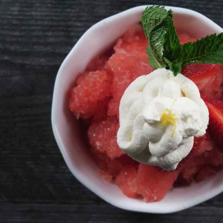 Watermelon Granita