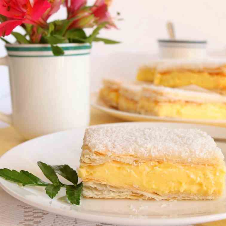 The Best Custard Squares