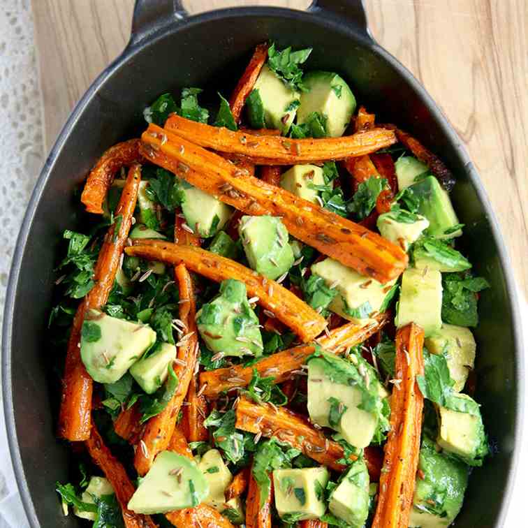 Carrot Avocado Salad