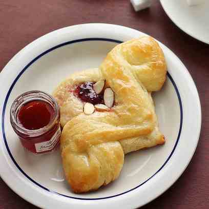 Pomegranate Cream Cheese Danish Pastry