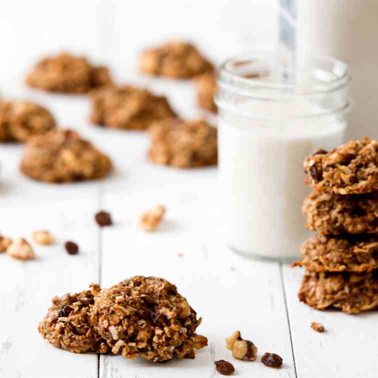 Sugar-Free Banana Date Breakfast Bites