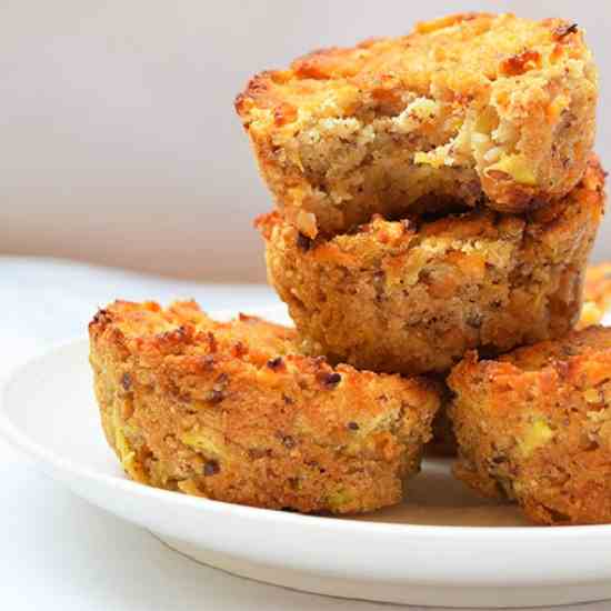 Vegan Zucchini Carrot Muffins