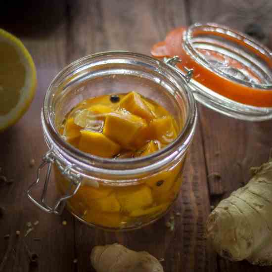 Preserved Lemon Ginger Pumpkin