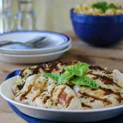 Garlic Basil Parmesan Turkey Portions