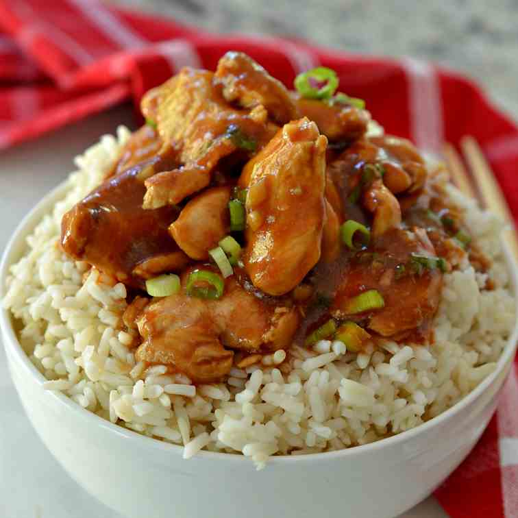 Bourbon Chicken