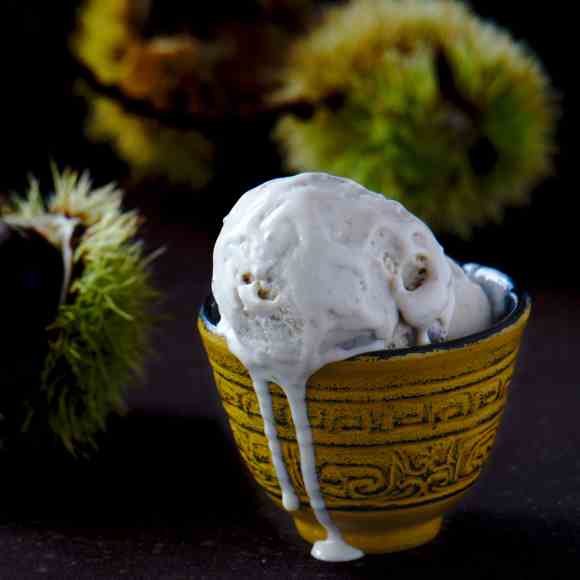 Chestnut ice cream