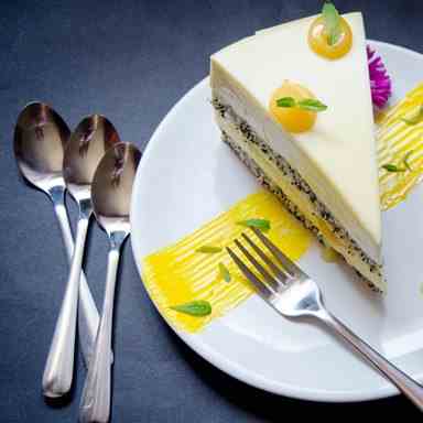 Mango and Lemon Entremet