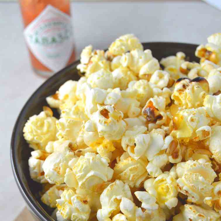 Tabasco Popcorn