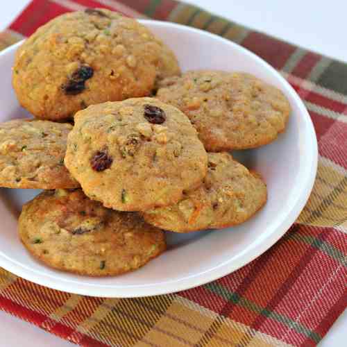 Zucchini Carrot Cookies