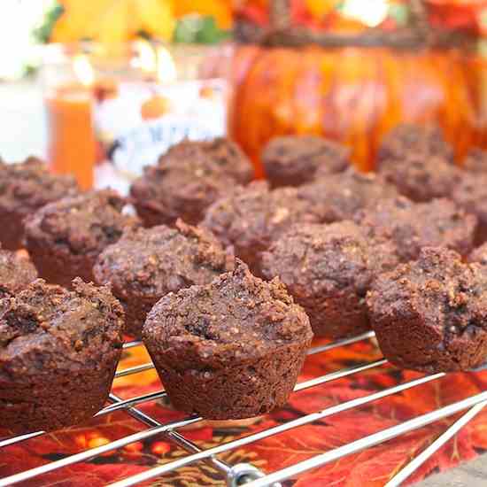 Paleo Chocolate Pumpkin Cookies