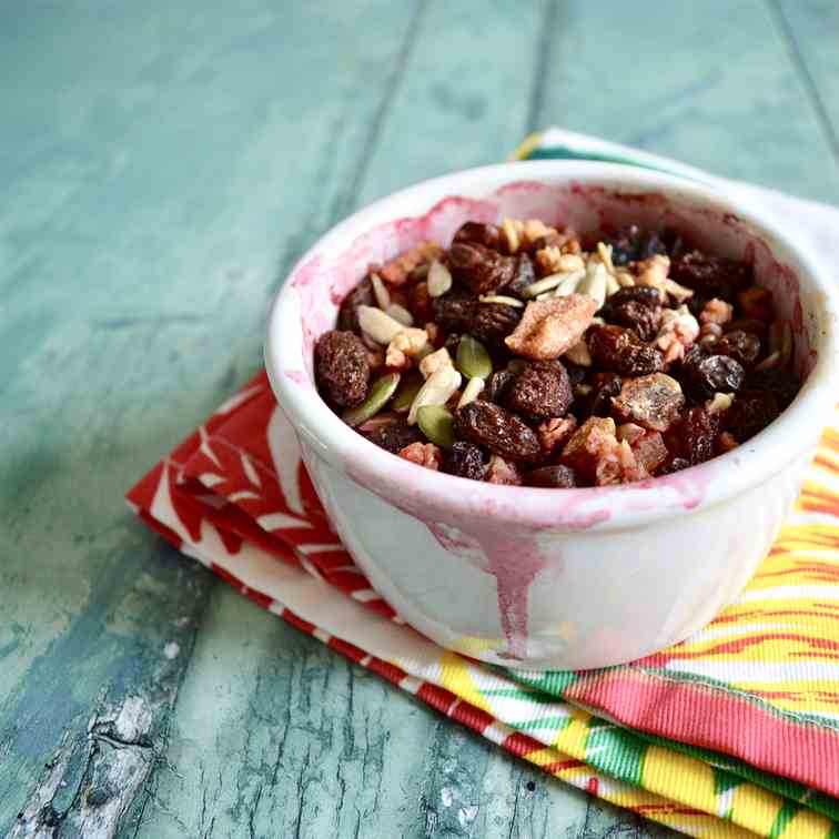 Apple Berry Granola Crumble 