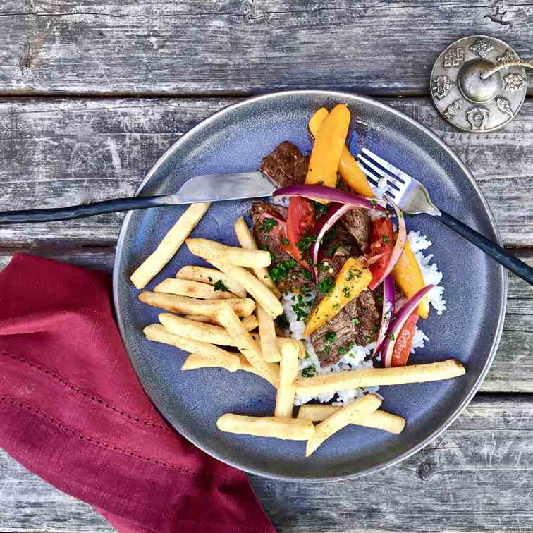 Peruvian Lomo Saltado