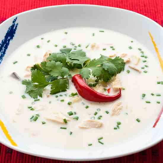 Tom Kha Gai soup (Tom Kha Kai)