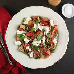 Panzanella Caprese Salad