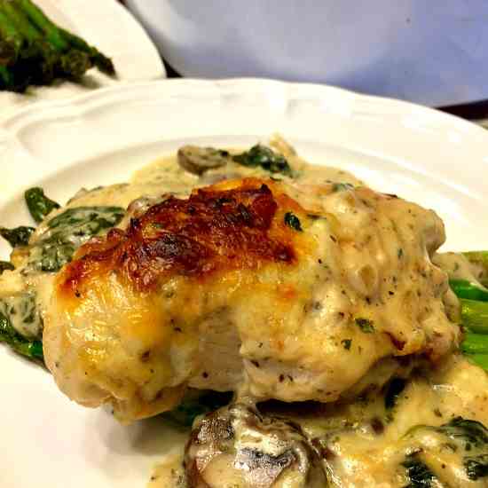 Chicken Florentine Casserole