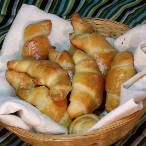 Low Butter Croissants