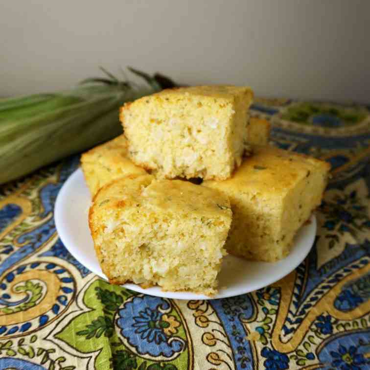 Cheddar Sage Cornbread