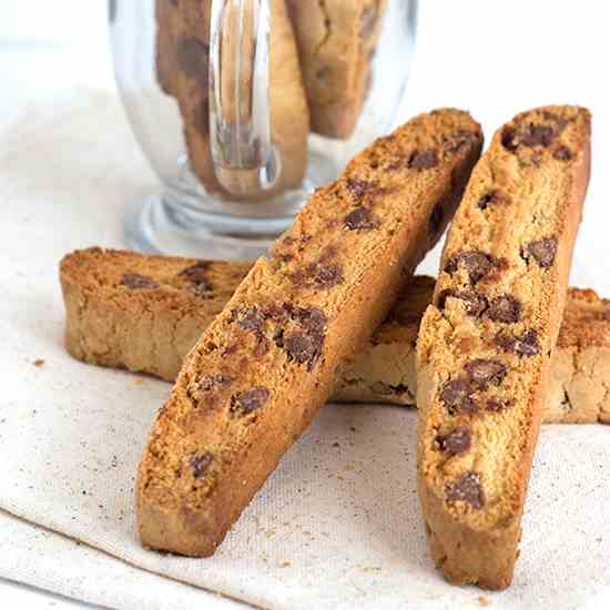 Chocolate Chip Biscotti