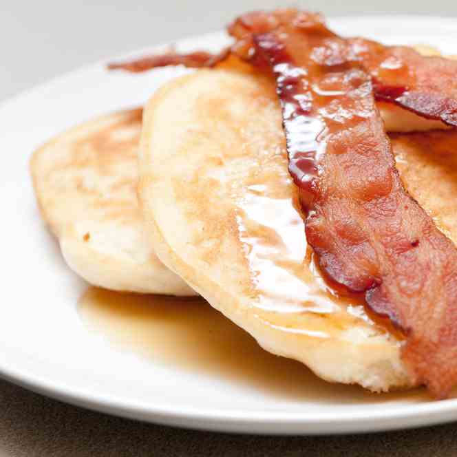 Paleo Bacon Pancakes for a Paleo Lunch