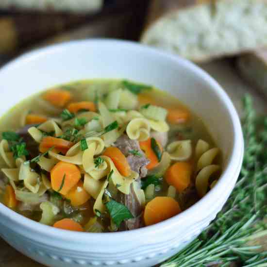 Turkey Noodle Soup