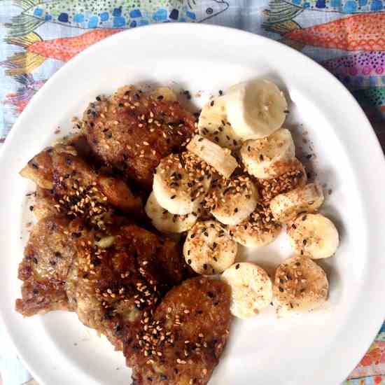 Jamaican Chili Banana Fritters