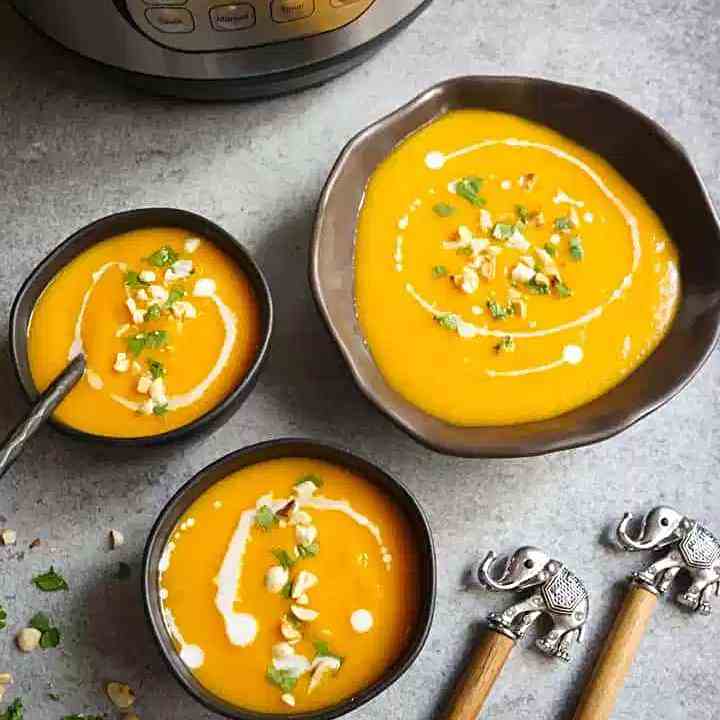 Thai Curried Butternut Squash Soup