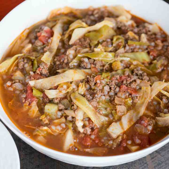 Easy Unstuffed Cabbage Soup