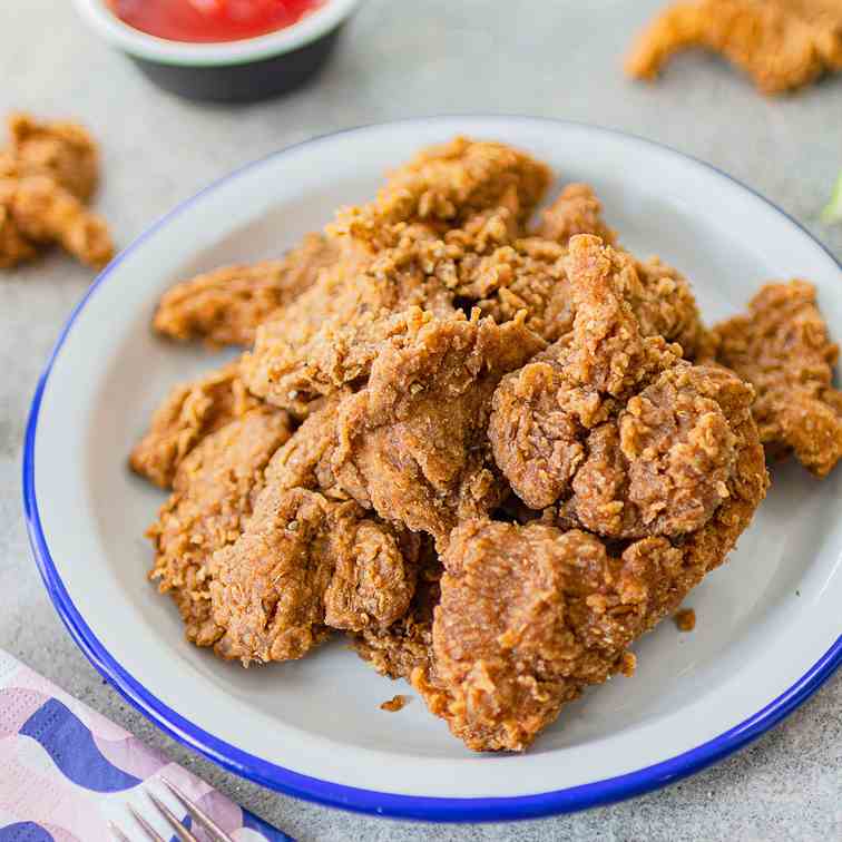 KFC-style vegan fried chicken