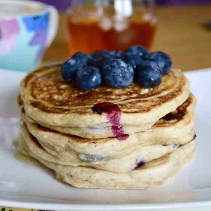 Blueberry Cinnamon Pancakes