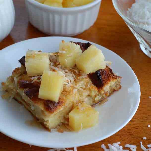 Coconut French Toast Bake