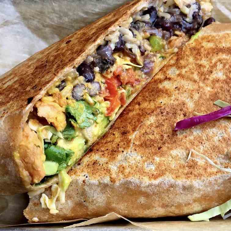 Vegan Crunch Wrap Supreme