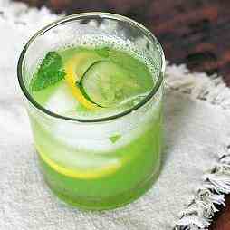 Cucumber Agua Fresca with Lemon and Mint