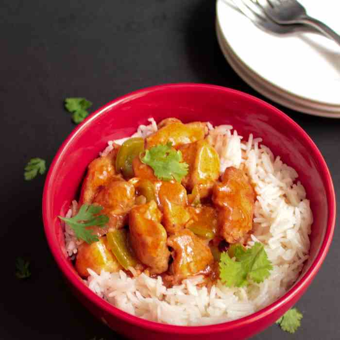 Easy Chicken Manchurian