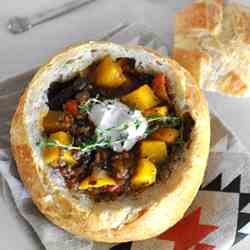 Lamb and Butternut Squash Chili