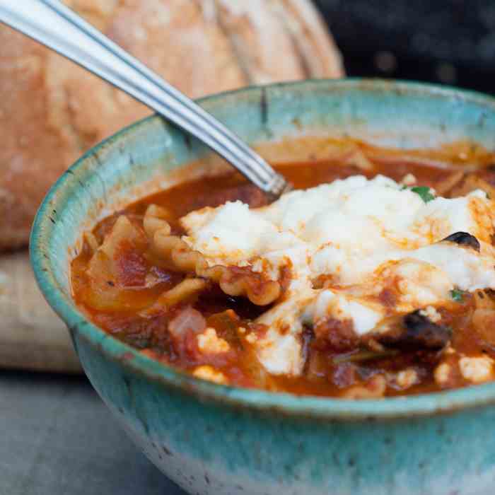 Lasagna Soup