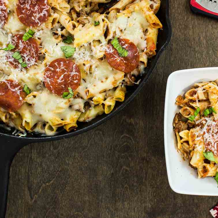 Skillet Pizza Pasta