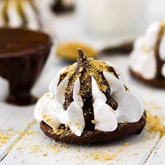 S'mores Hi Hat Cookies