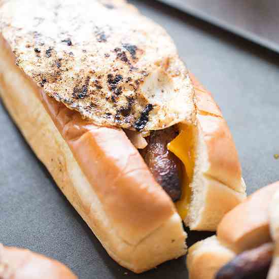 Sausage Egg Breakfast Subs