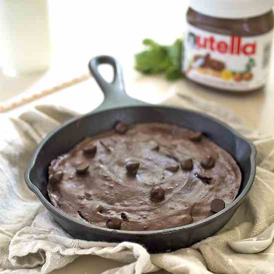 Triple Chocolate Brownie For Two