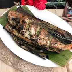 Grilled Snapper in Banana Leaves