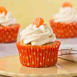 Orange Creamsicle Cupcakes, Gluten Free