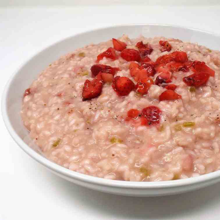 Italian Strawberry Risotto